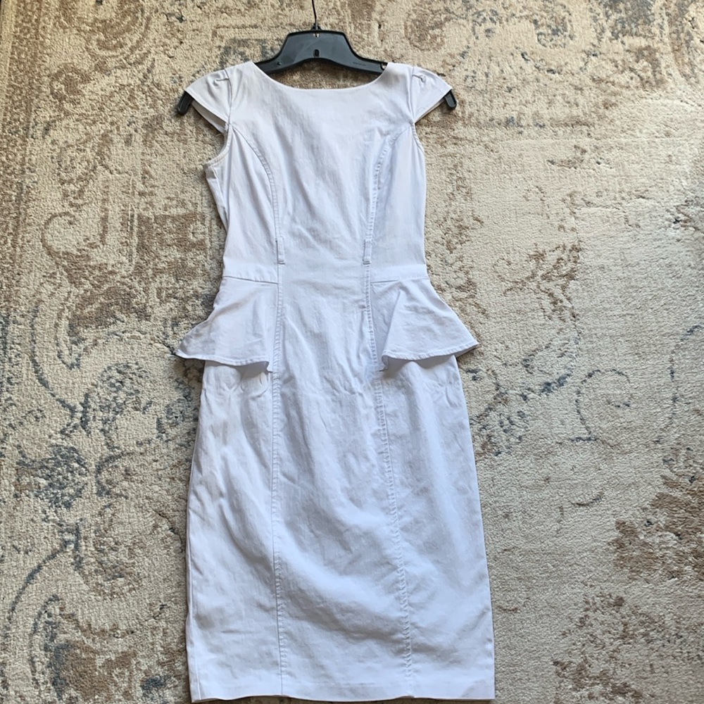 Used white dress
